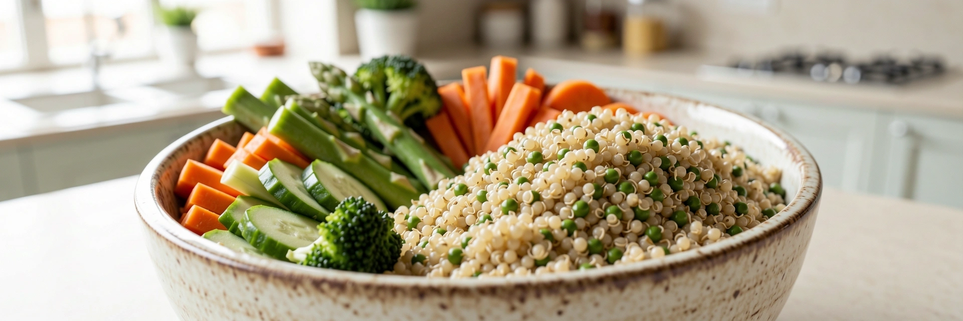 Fresh seasonal food selection